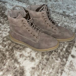 Cliffs by WHITE MOUNTAIN Taupe Ankle Boots
